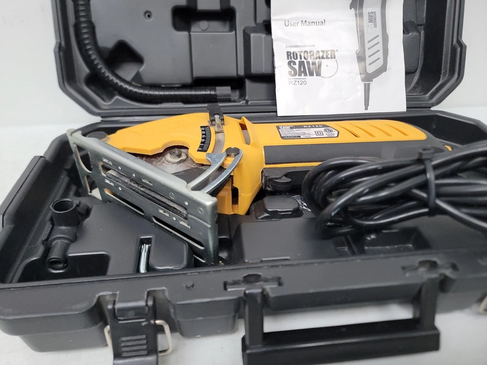 ROTORAZER RZ120 CIRCULAR SAW 480W 120V Corded Electric  - Image 4 of 4