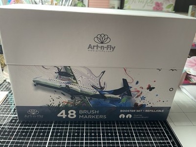 48 Art N Fly Alcohol Markers Dual Tips Art Markers