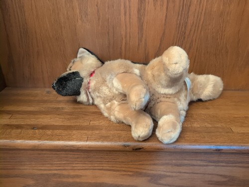 FAO Schwarz Realistic German Shepherd Puppy Dog 13" Plush Animal Toys R Us - Picture 11 of 15