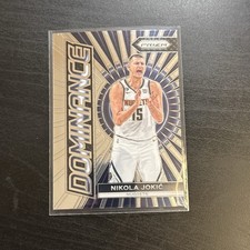 2023-24 Panini Prizm - Nikola Jokic #10 - Dominance Insert - Denver Nuggets HOF