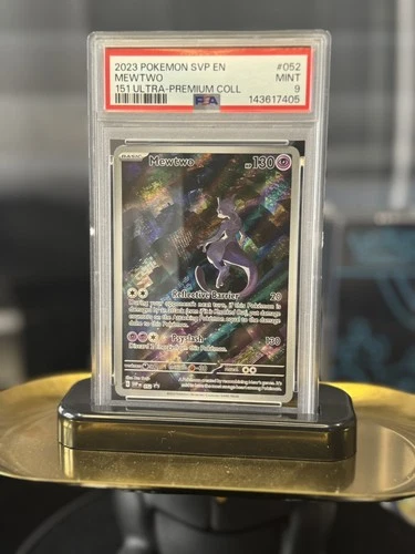 2023 Mewtwo Black Star Promo #52 Pokemon PSA 9