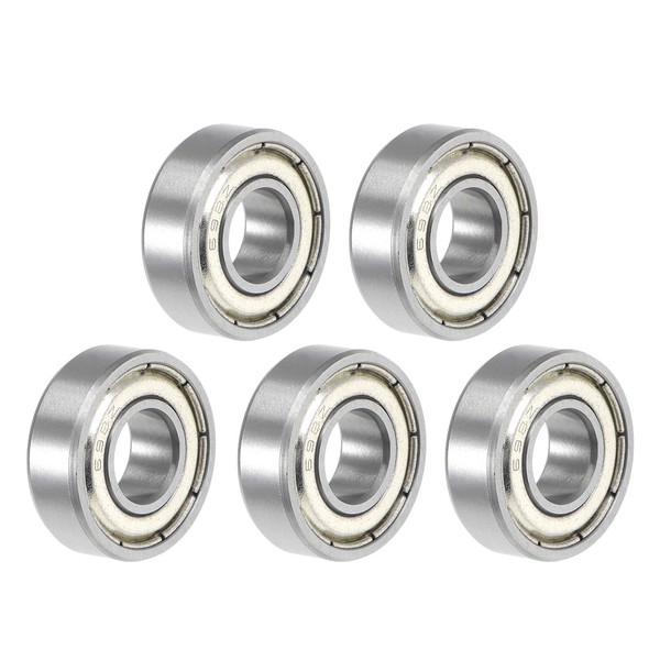 5Stk.698Zz Kugellager 8X19X6Mm Doppelt Geschirmt ABEC-3 Lager-image