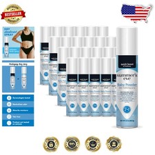 Talc-Free Baby Powder Feminine Spray 24pk 2oz Gynecologist Tested Freshness