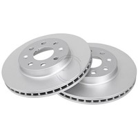 2 Bremsscheiben BelüFtet Ø 256 Mm 24 Mm A.B.S. FüR U.A. Daewoo Nubira