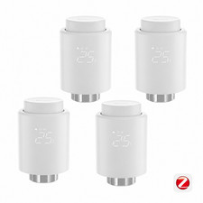 4 Pack SONOFF TRVZB Zigbee Smart Thermostatic Radiator Valves Alexa Google Home