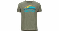 Marmot Lunamesa Men's Tee Short Sleeve T-Shirt, Olive Heather