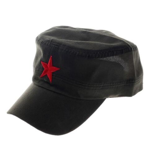 Cappello Nuovo Berretto Comunista Stella Rossa Esercito Che Guevara Cuba Stelle Militare Cool Hat - Foto 18 di 27