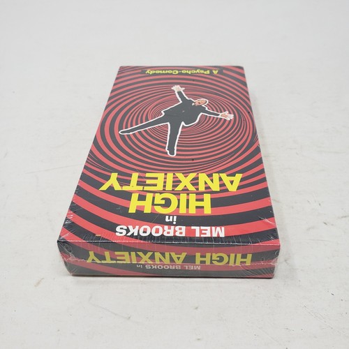 High Anxiety VHS Tape Brand New Factory Sealed Watermarks Movie 1993 Fox Video - 第 5/6 張圖片