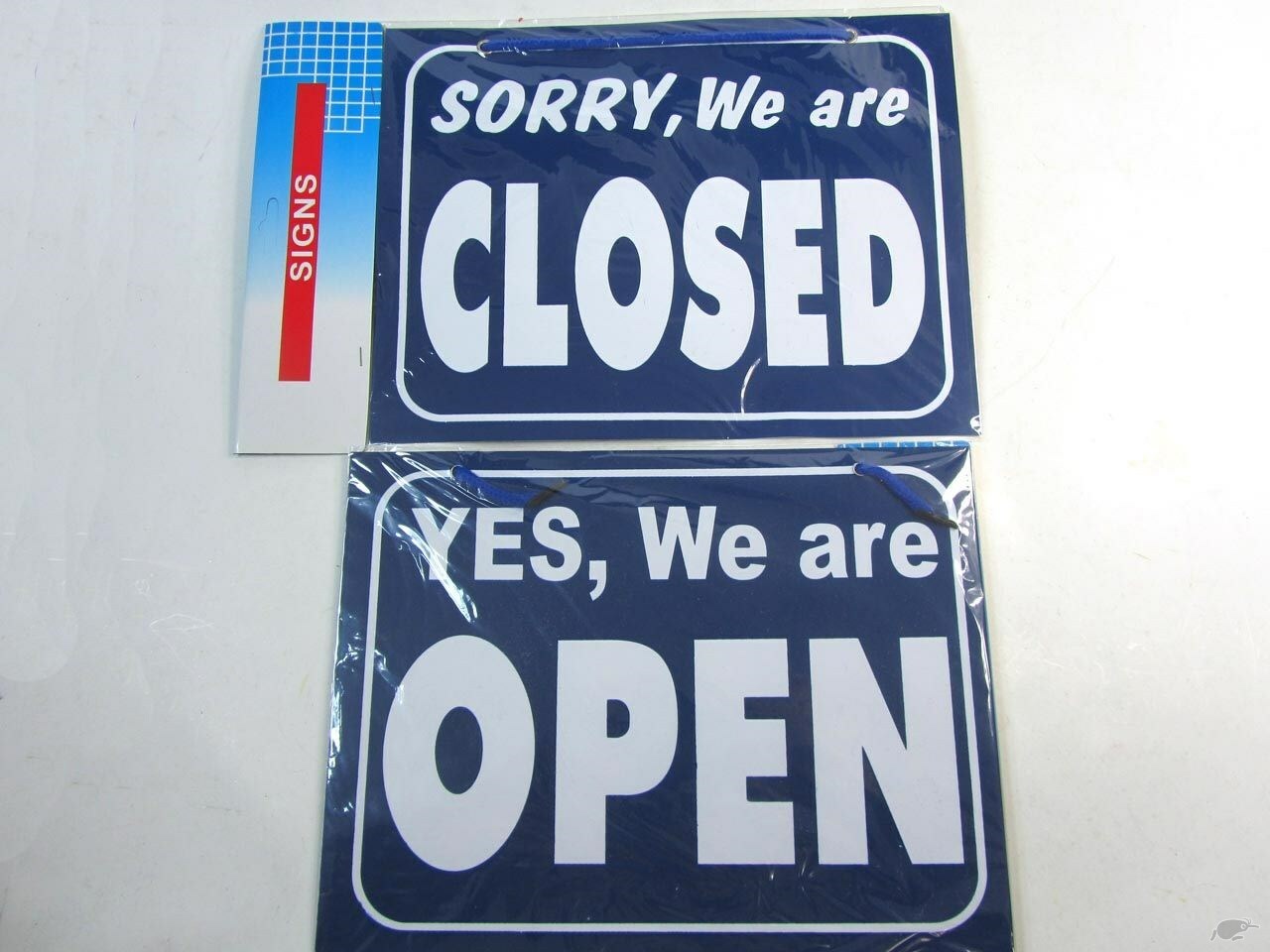 Open / Closed Sign Double sided Hanging Shop Sign - Shop Window / Door ...