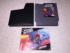 Mission Impossible Nintendo Entertainment System 1990 NES w/Manual  Sleeve Ex