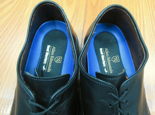 ZAPATOS ALLEN EDMONDS ROAD WARRIOR OXFORD NEGROS TALLA 10.5, 10 1/2 D - Imagen 6 de 7