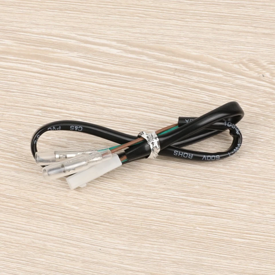 Conector adaptadores de luz de matrícula de 2 cables para Honda CBR1000RR NC750X Foto 3 de 4