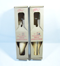 Lot of 2 STAR Professional Adjustable Wooden Shoe Stretcher in box Star