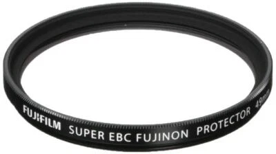 New FUJIFILM Protective Filter 49mm PRF-49 Black Japan New - Image 1 of 3