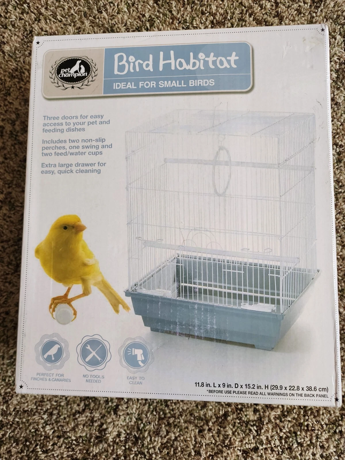 Pet Champion Bird Habitat For Small Birds