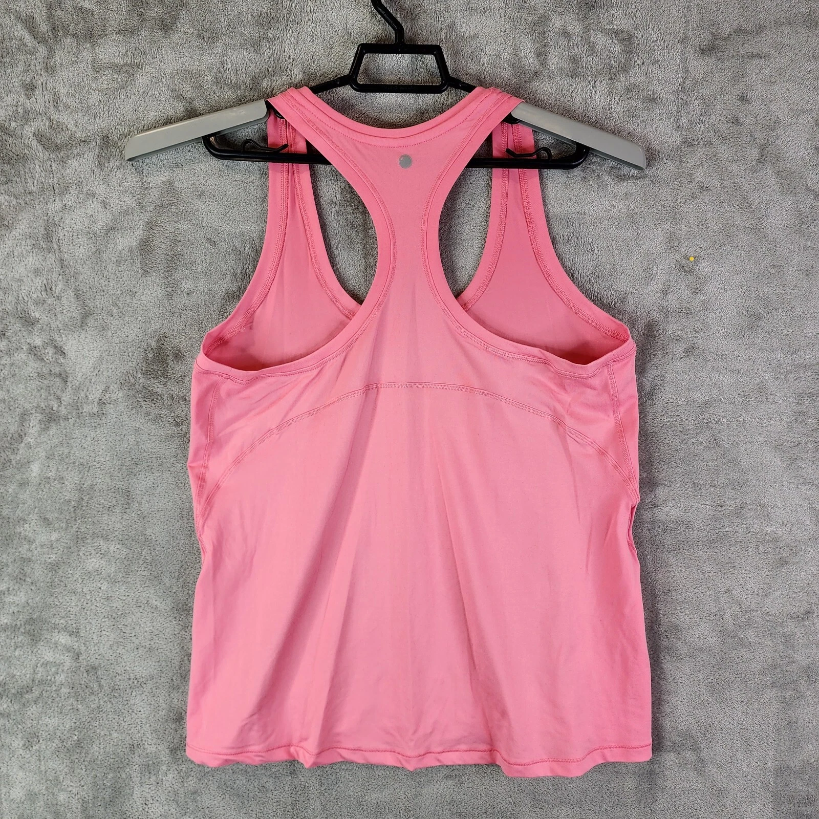 yogalicious racer open back yoga workout gym shirt tank-top