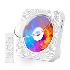 Portable CD Player With Bluetooth, FM USB SD AUX Personal Desktop Music Player