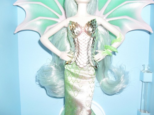 MYTHICAL MUSE MERMAID ENCHANTRESS BARBIE AND DRAGON EMPRESS - Picture 8 of 9