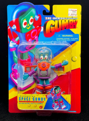 Space Gumby Superflex Poseable Action Figure Trendmasters 1996 for