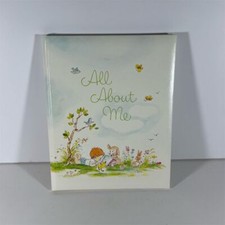 Vintage C.R. Gibson Baby Memory Book - All About Me Multicolor