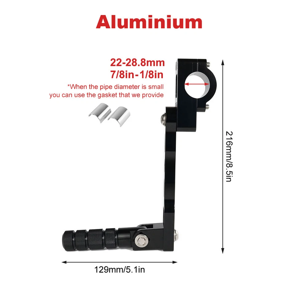 Подходит для шоссейных колышков двигателя Yamaha VIRAGO 535/VIRAGO 1100/VIRAGO 1000 22-28,8 мм - Изображение 3 из 4