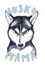 Sublimation Print Husky Mama Ready to Press Heat Transfer