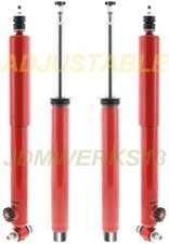 KYB 4 AGX Externally Adjustable Performance SHOCKS for TOYOTA SUPRA 82 83 84- 85