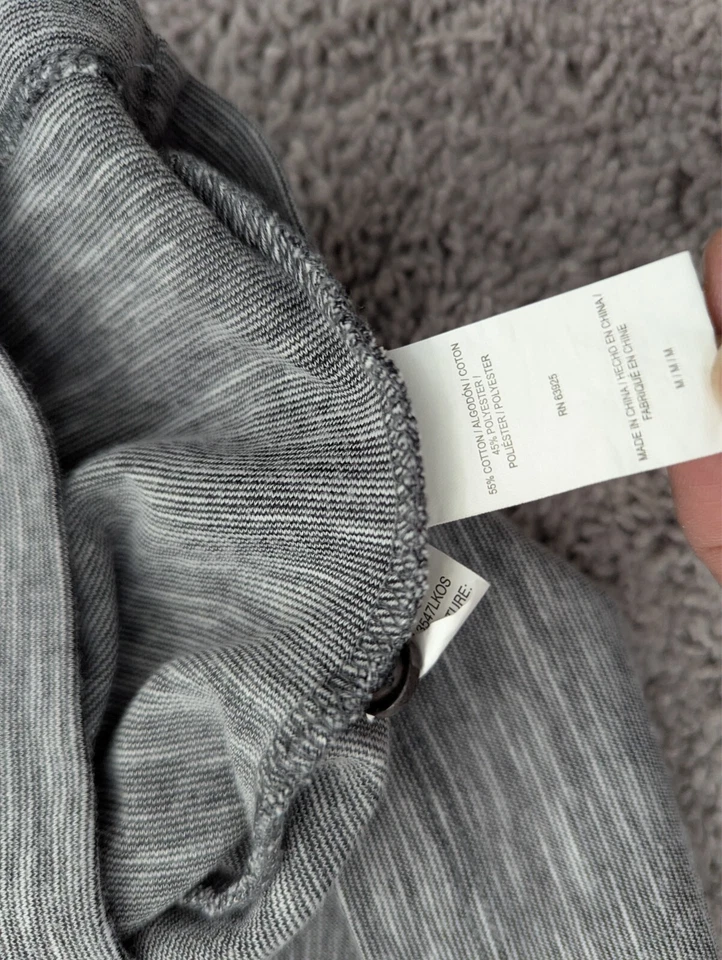 Camisa Method Henley Para Hombre Pullover Mediana Manga Corta Gris Informal Foto 4 de 4