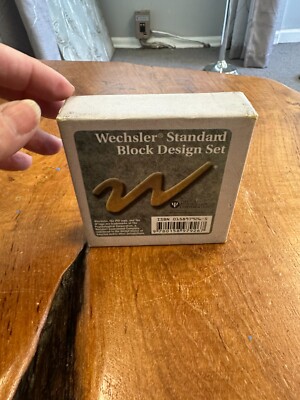 weschler standard block design set