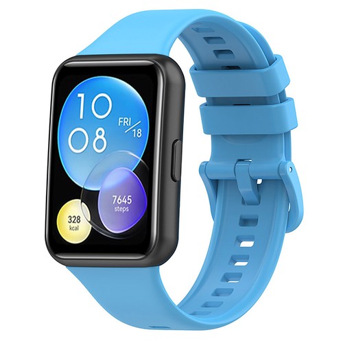 Cinturino Orologio in Silicone per Huawei Watch Fit 2/Watch Fit 2 Attivo - Foto 26 di 48