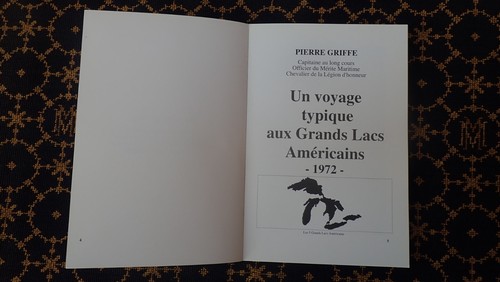 UN VOYAGE TYPIQUE AUX GRANDS LACS AMERICAINS~1972~P. GRIFFE, C.L.C.~U.I.M.~ - Picture 2 of 8