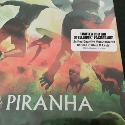 PIRANHA (Blu-Ray 1978) STEELBOOK Scream Factory BRAND NEW - Picture 8 of 8