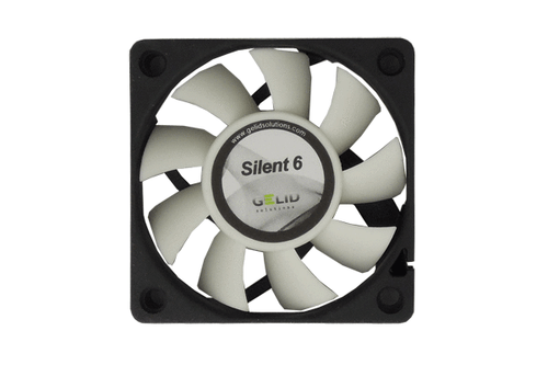 Gelid Solutions Silent 6 leiser Gehäuselüfter 6 cm 60 mm 3200 U/min 3-polig 24 dbA 48 Stunden Entf - Bild 1 von 5