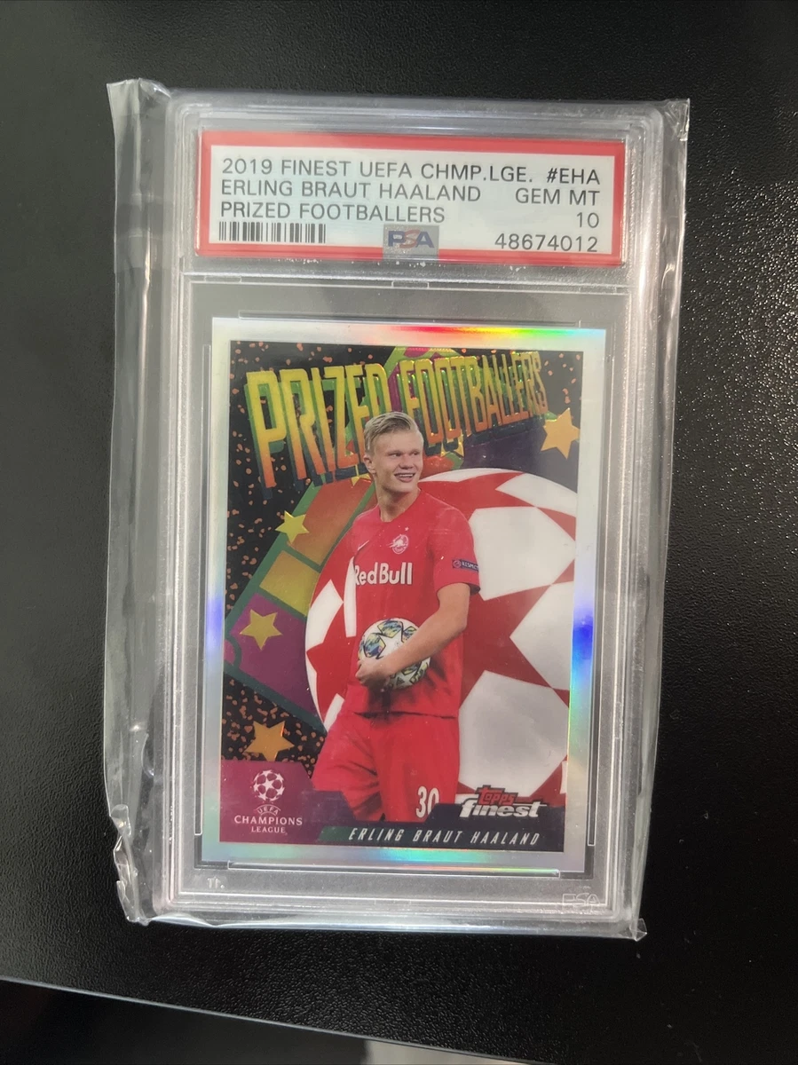 2019-20 Topps Finest UEFA Champions League - Erling Haaland #PF