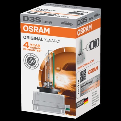 D3S Osram Original XENON CAR BULB XENARC NEW HID 66340 ( SINGLE )