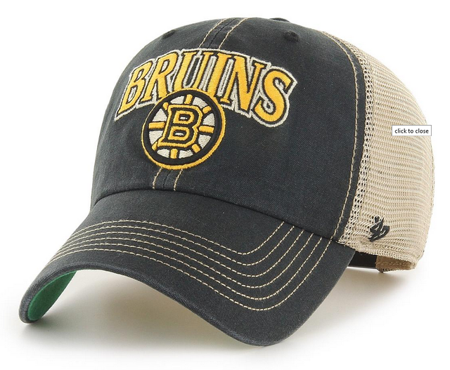 Boston Bruins 47 Brand Vintage Black 