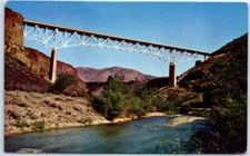 Postcard - Mores Creek Bridge, East of Boise, Idaho