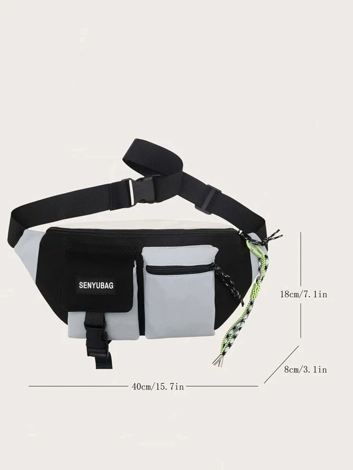 Bolsos Masculinos Cartera De Hombre Riñonera de Moda Mochila Mensajero De Hombro - Изображение 3 из 4