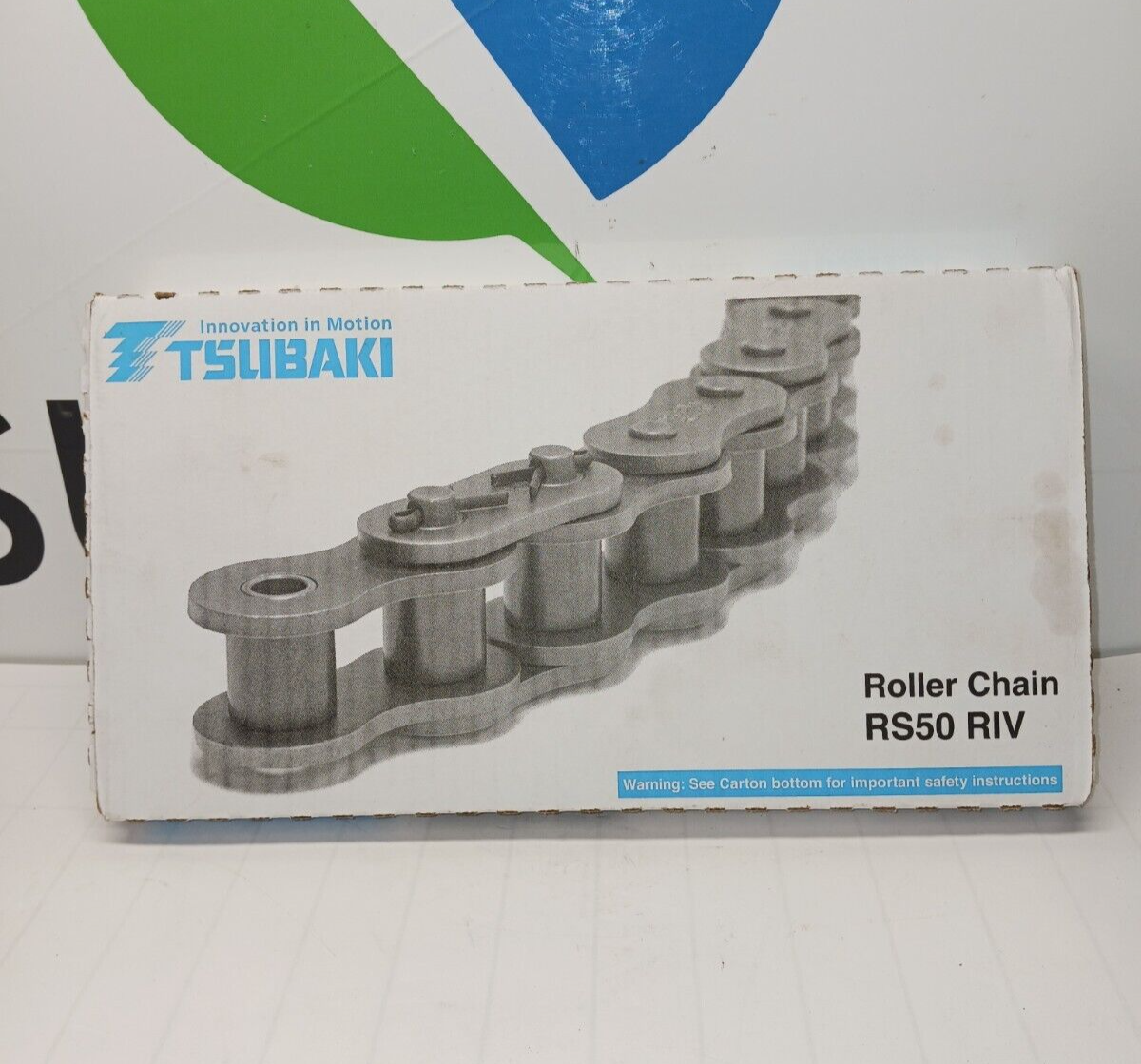 NEW TSUBAKI RS50 RIV ROLLER CHAIN 10'/3.08M eBay