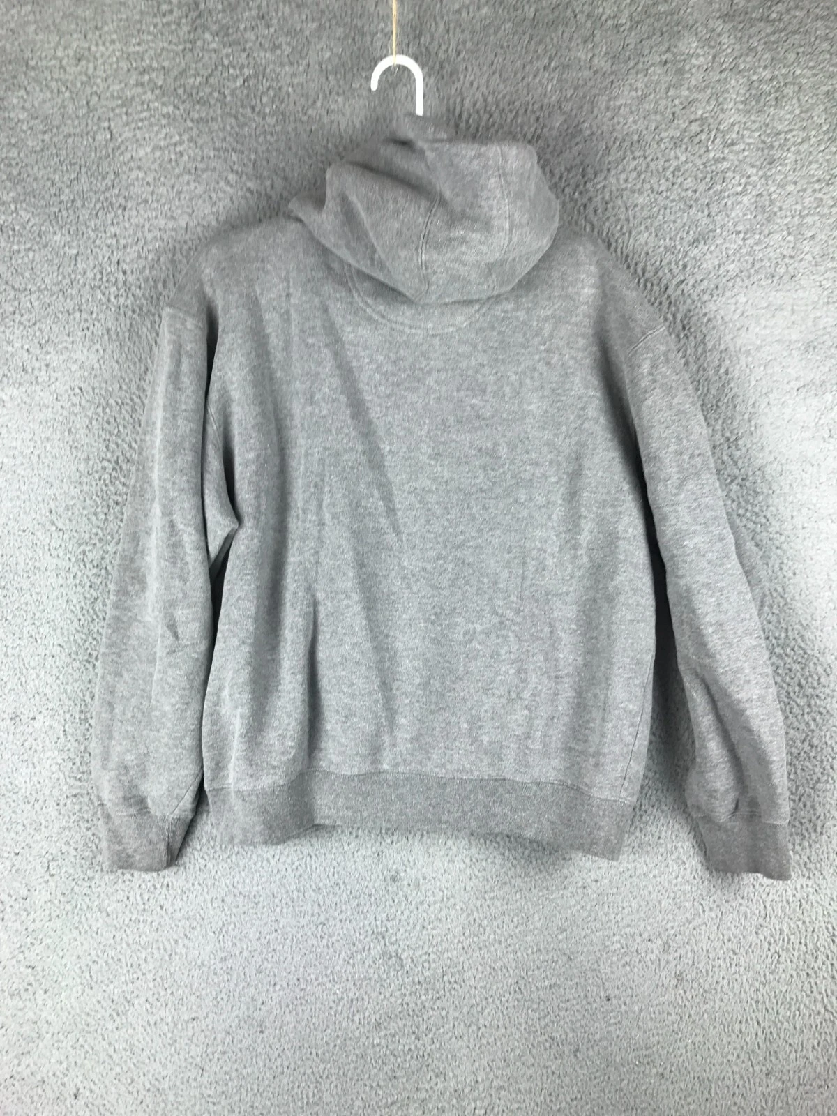 VETEMENTS Felpa con cappuccio Champs Edition Abbigliamento MSU Spartans da uomo a maniche lunghe cordini grigia M