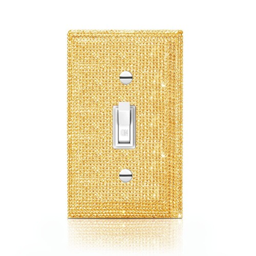 Gold Gold Outlet Covers Rhinestone Light Switch Cover Outlet Covers