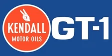 Kendall GT-1 Motor Oil NEW Sign 24x48" USA STEEL XL Size 10 lbs