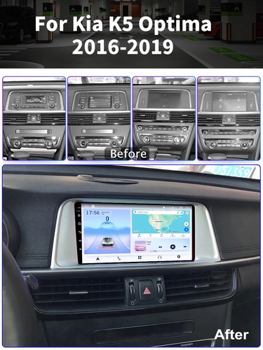 Per Kia K5/Kia Optima 2016-2019 Autoradio CarPlay Schermo Lettore Multimediale GPS - Foto 11 di 24