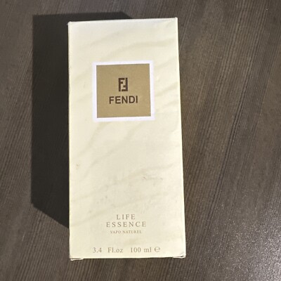 Fendi Life Essence By Fendi 3.4 Oz/100 ML. New In Box. Vintage & HTF