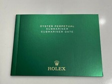 Authentic Rolex Submariner Booklet Manual 116610 124060 126610 126618 126619