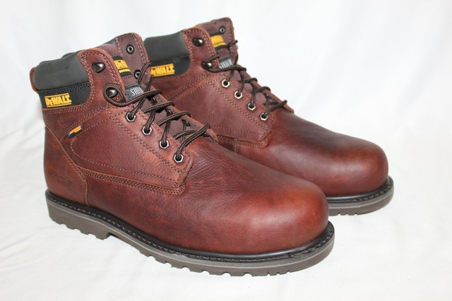 dewalt leather boots