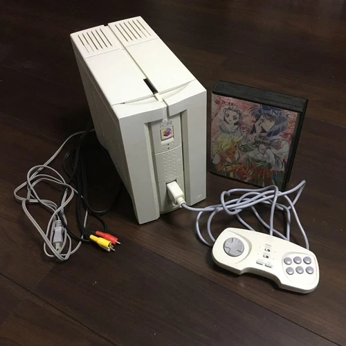 NEC PC-FX Controller and Console Set Tested Working Used w/ Cartridge Set