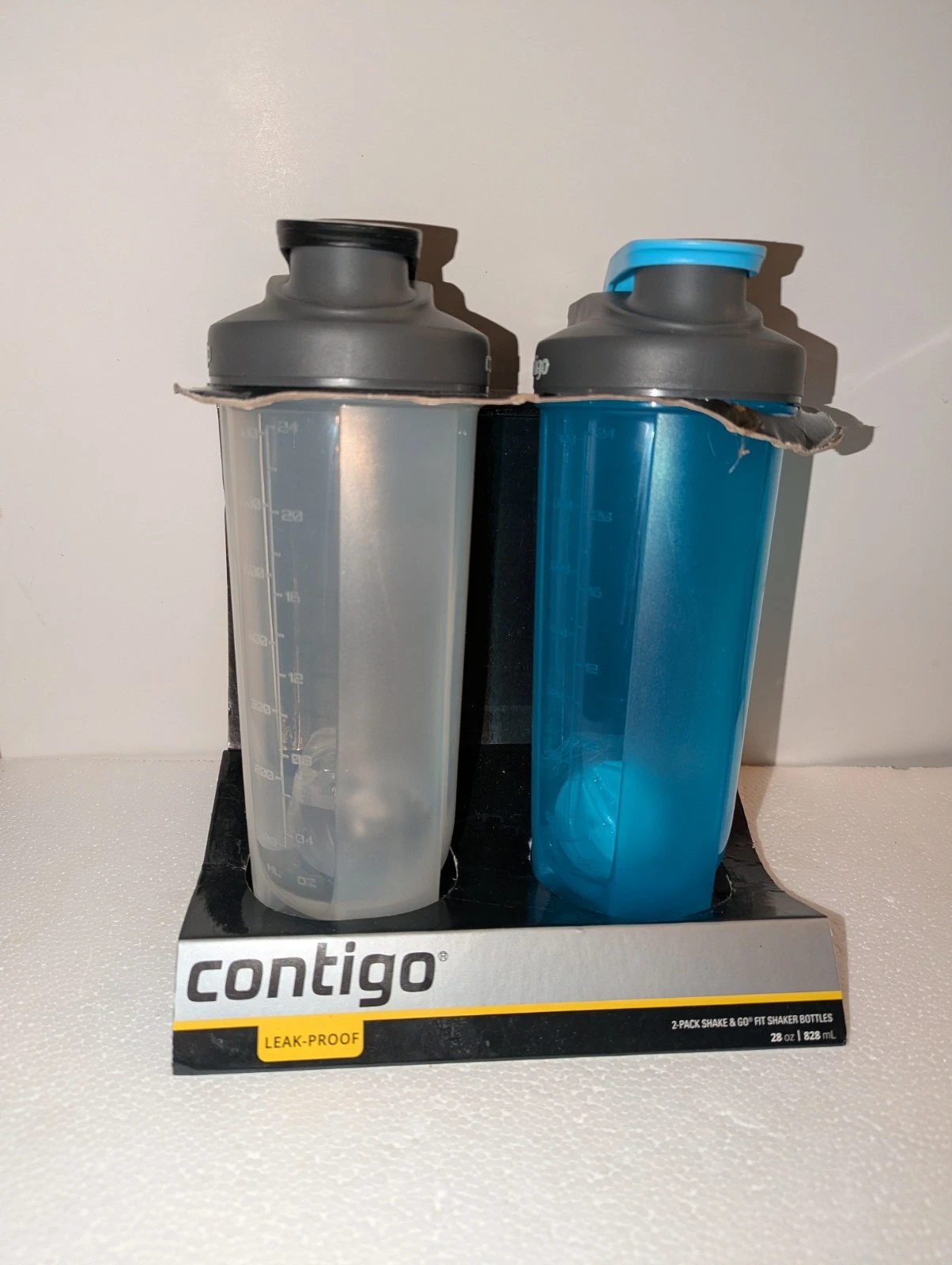 2pk Contigo Protein Shaker Bottles, Mixer Cups, Shake & Go, 28oz, Leak-Proof HTF
Opens in a new wind