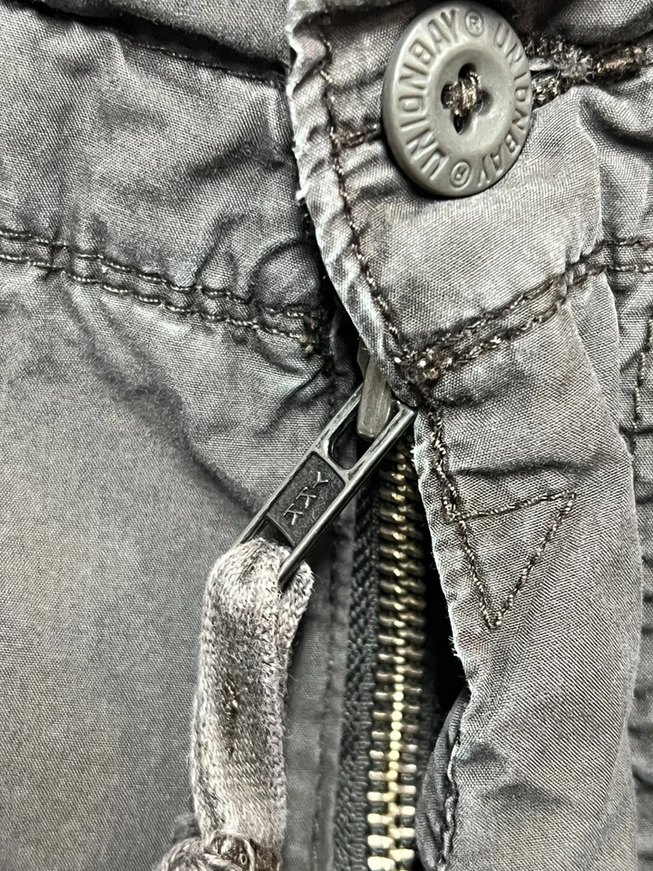 Pantalones Cortos Unionbay Comfort Workwear Utility Y2K Patinador Algodón Carga Marrón Talla 34 Foto 4 de 4