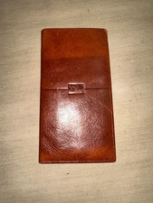 Vintage CHRISTIAN DIOR brown leather bifold c...